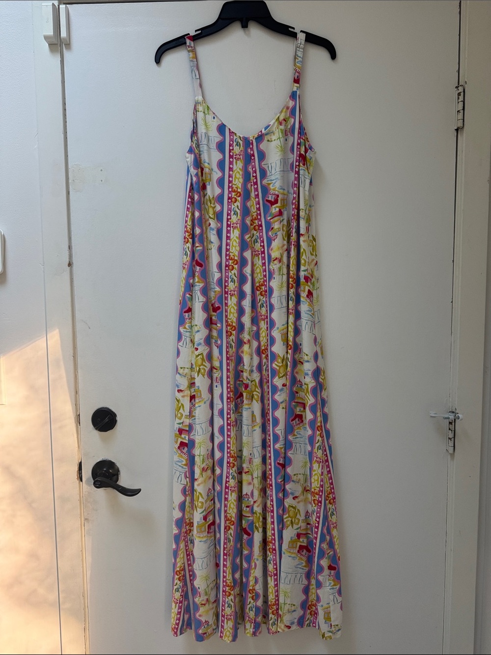 Label of Love Multicolor Striped Floral Maxi Dress